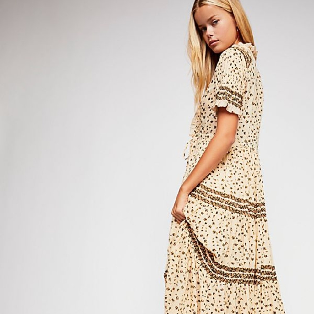 Free People "Rare Feelings" Maxi Dress